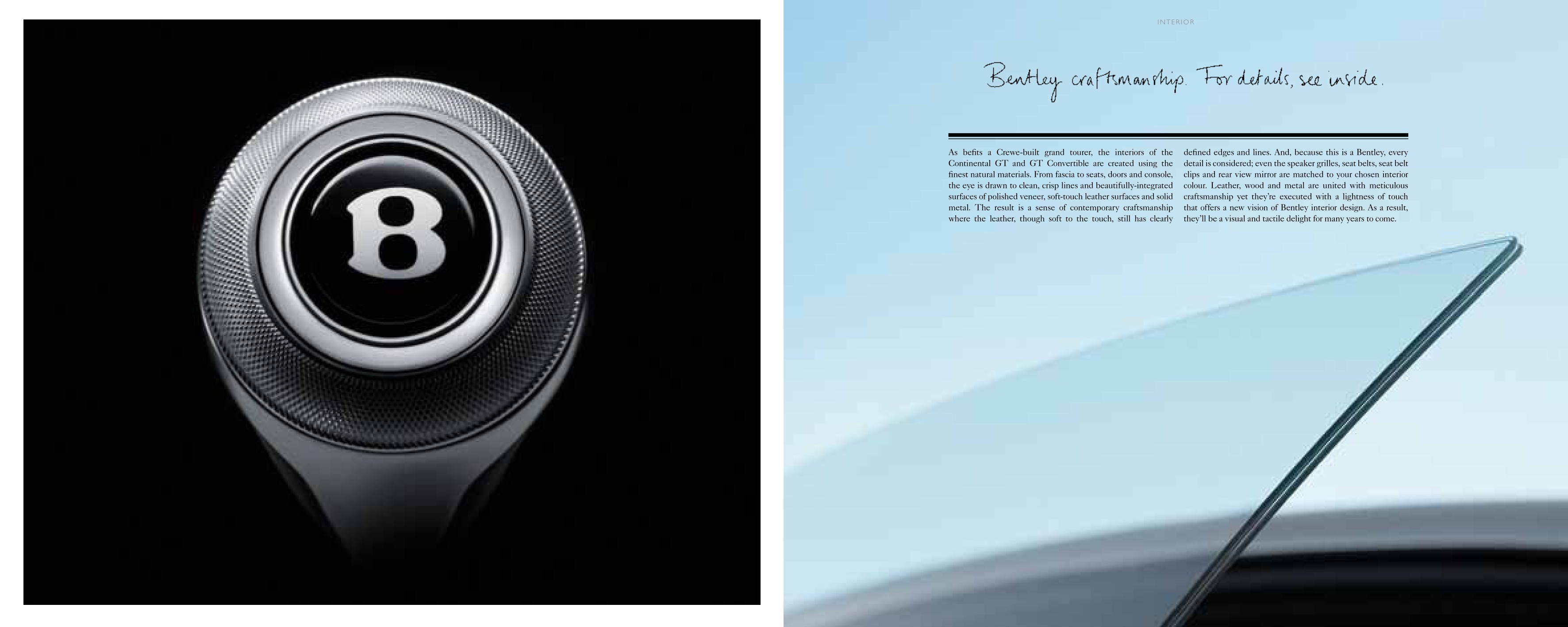 2013 Bentley Continental GT Brochure Page 35